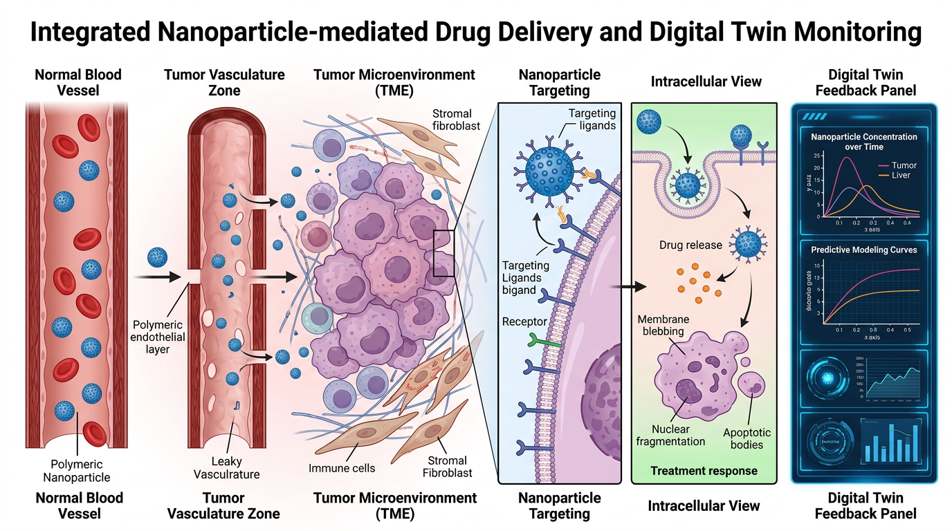 Nanoparticle-Mediated Drug Delivery Mechanism